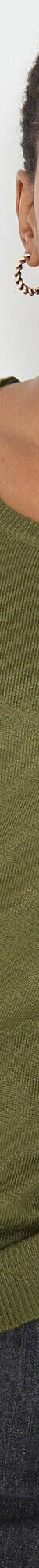 Pull col rond uni, manches longues, toucher doux (kaki) Pull col rond uni, manches longues, toucher doux (kaki)